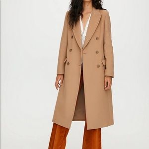 Wilfred Kerr Double-Breasted Wool Maxi Coat